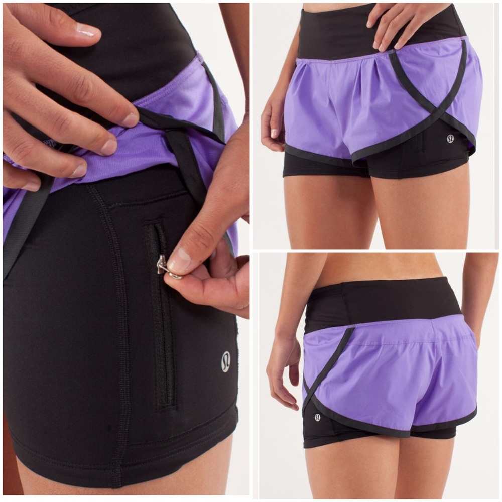 Lululemon run speed squad shorts